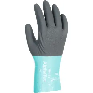 Paio di guanti di protezione dai prodotti chimici AlphaTec 58-128