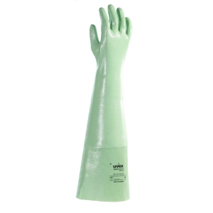 Paio di guanti di protezione dai prodotti chimici uvex rubiflex S NB60S